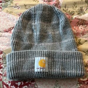 Carhartt Heather Gray Knit Beanie